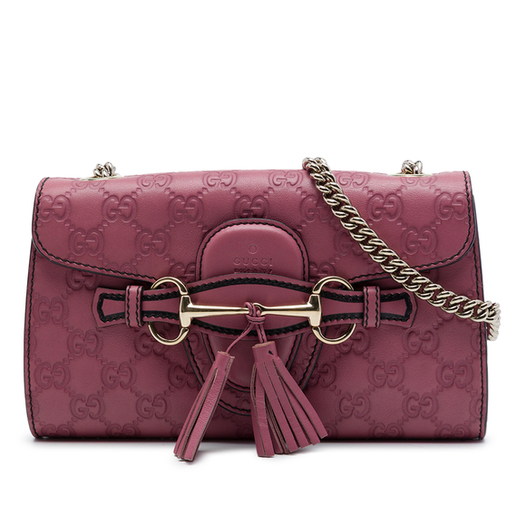 Gucci Handbags - Pre-Loved Gucci Small Guccissima Emily Crossbody